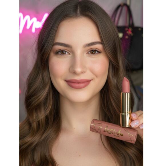 Other - NEW Click Bullet Nude Matte Lipstick by Romantic Beauty #19